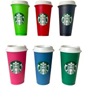 COLOR CHANGING STARBUCKS Holiday Hot Reusable Cups
